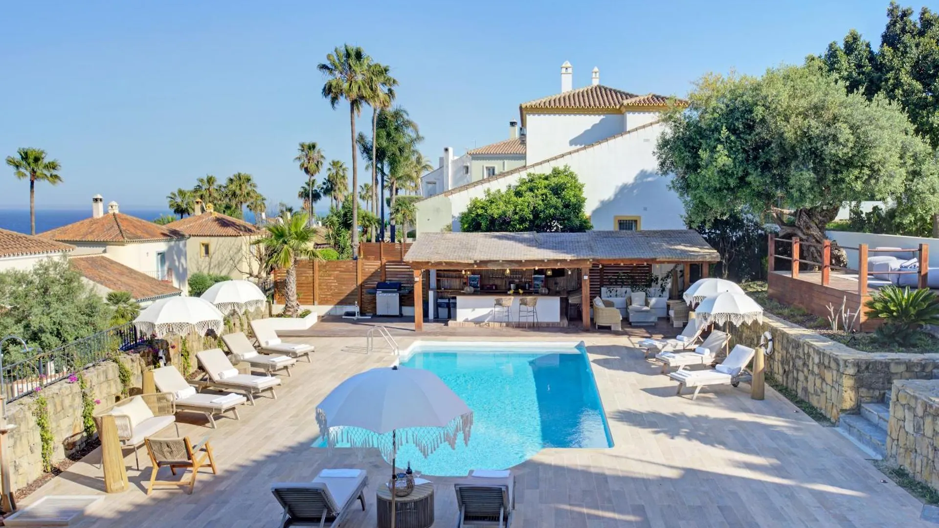 Home4U Mediterranean Sea Views Villa Alkaff Manilva