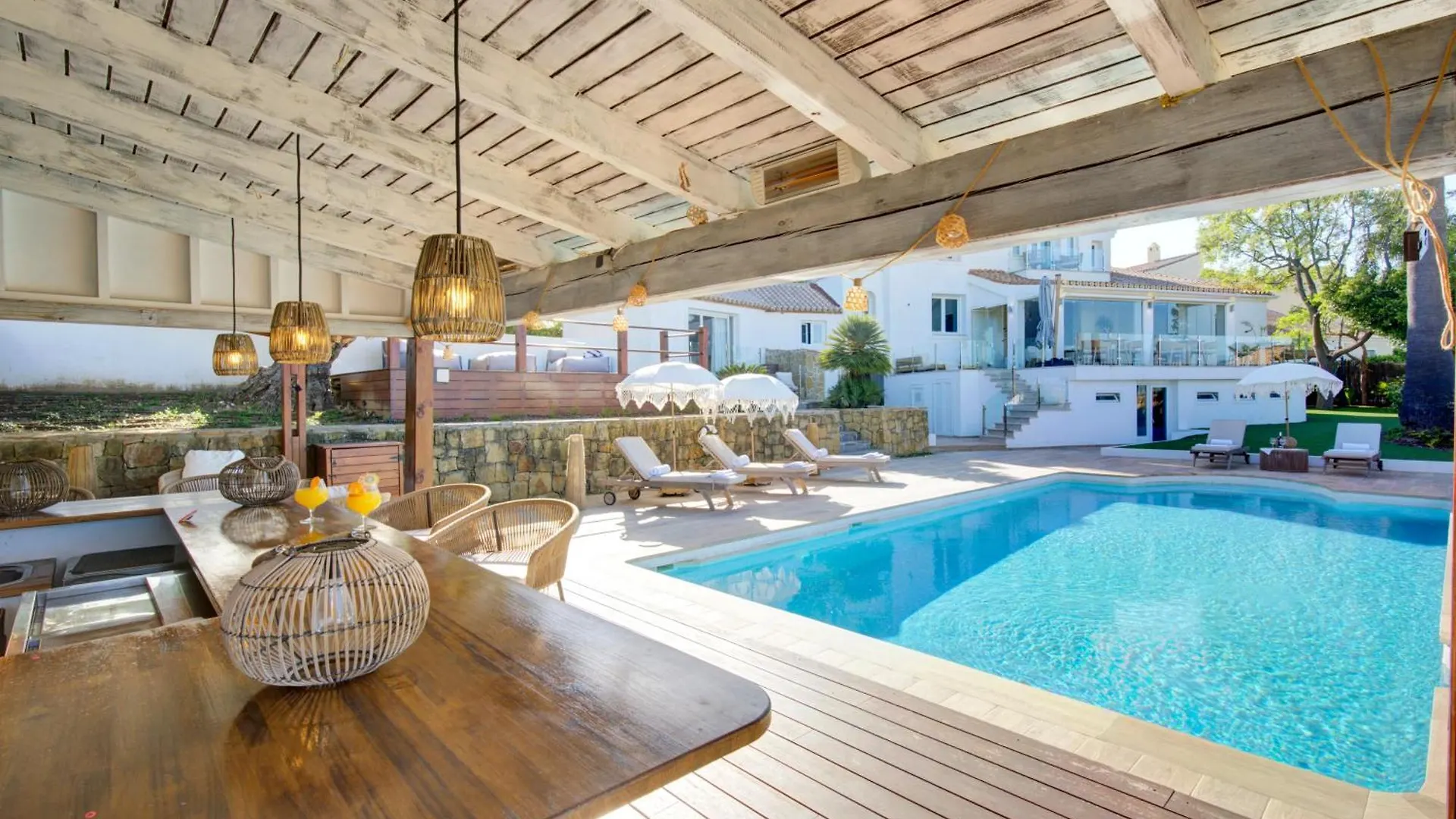 Home4U Mediterranean Sea Views Villa Alkaff Manilva Spain